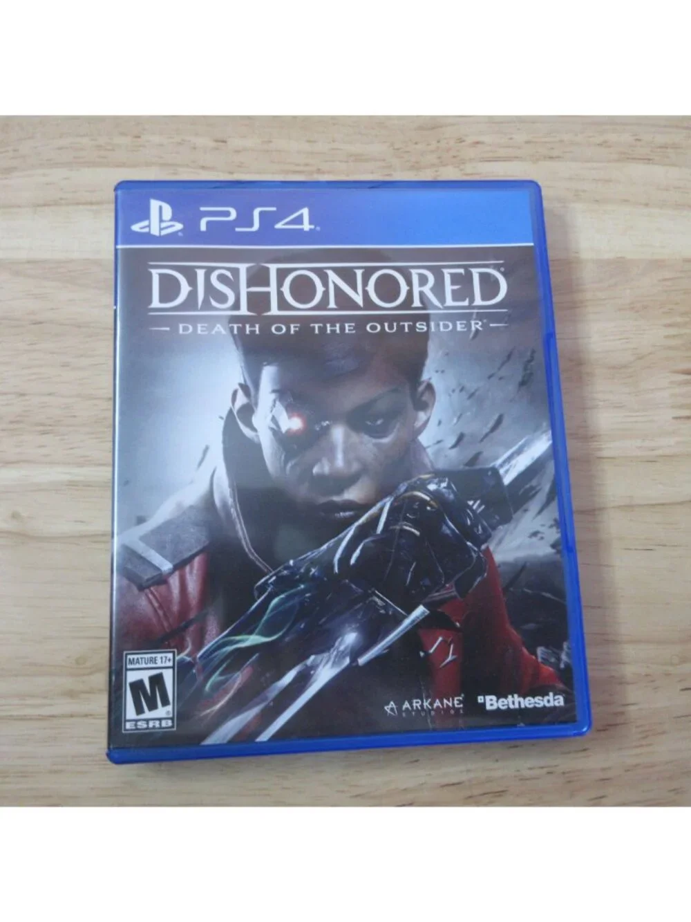 LOT of 2 PS4 Action Games - Dishonored Death of the Outsider - Ghost Recon